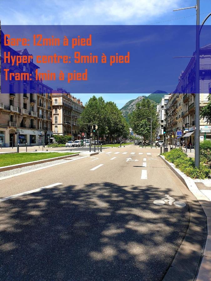 Montagnes Russes Lägenhet Grenoble Exteriör bild